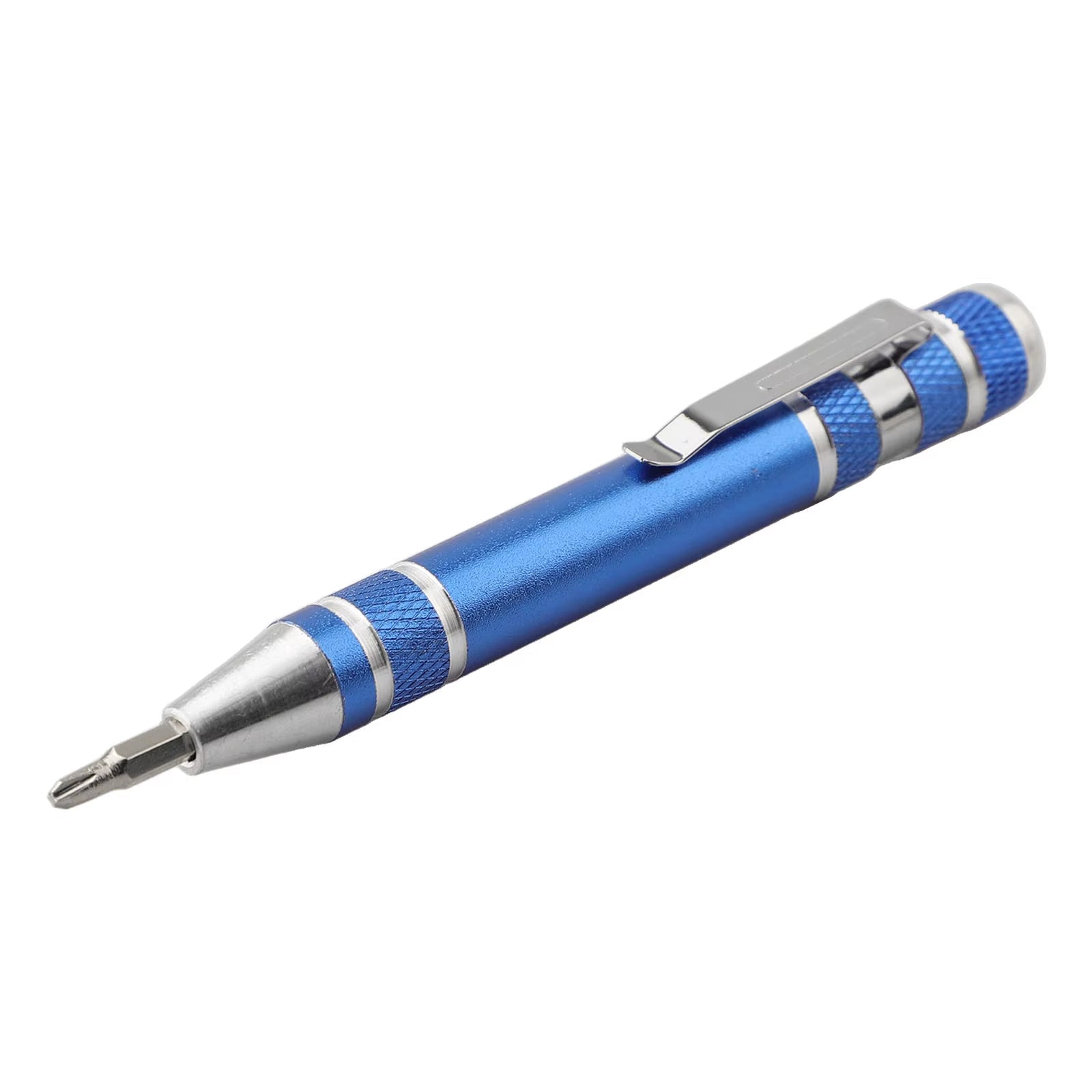 8-In-1 Manual Screwdriver Pocket Screwdriver Pen Kit Repair Hand Screwdriver for Precision Disassembly Pen